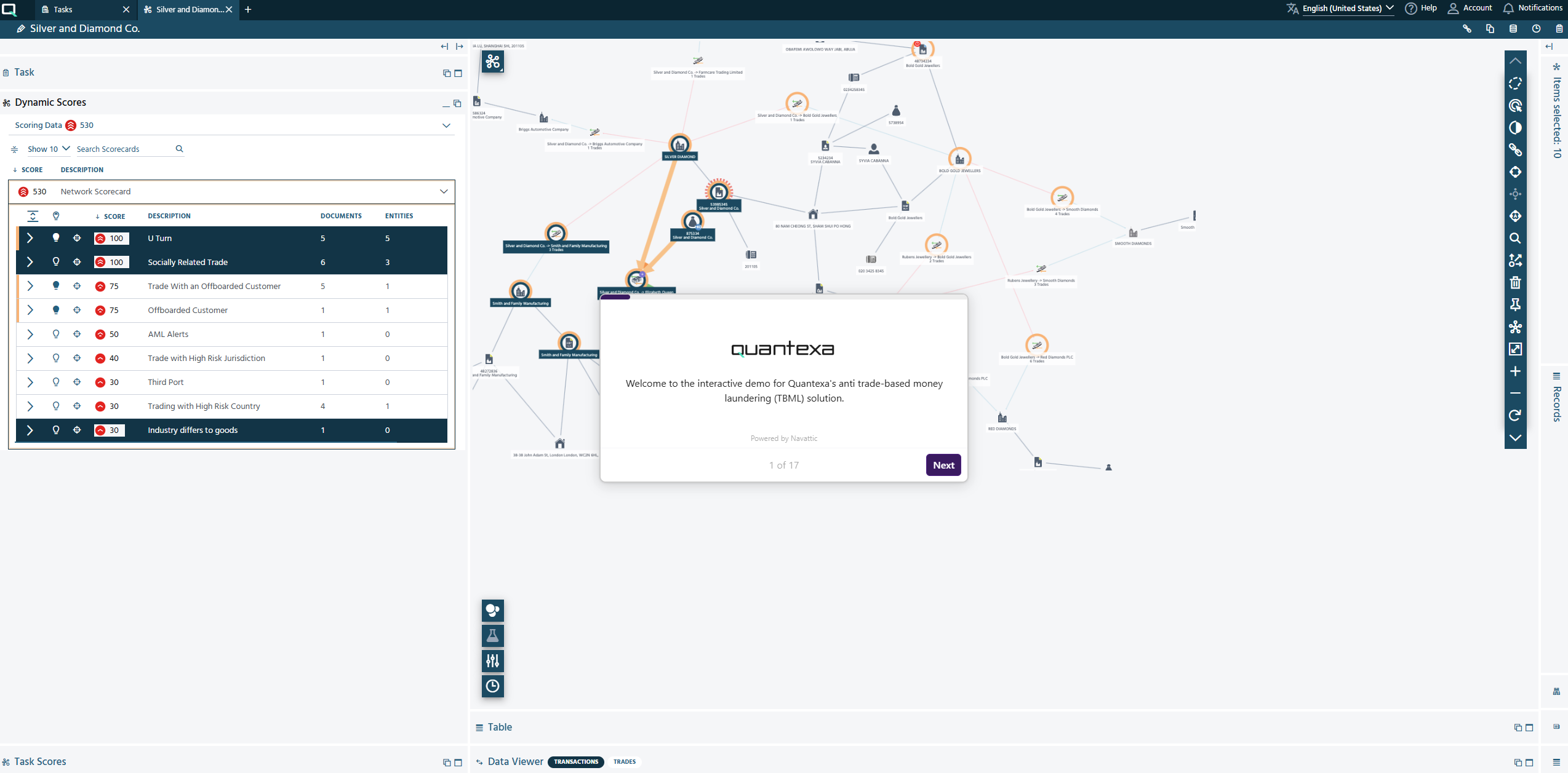 Explore the new Trade AML demo 🔎 | Quantexa Community