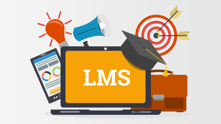 Abstract image of a LMS
